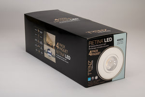 Trenz Retina 3" LED - Gimbal Recessed Light - Multi-Pack