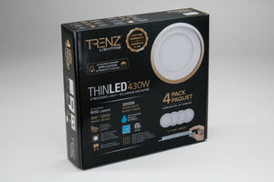 Trenz ThinLED - 4" Round - Wet Location - Multi-Pack